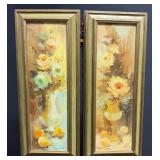 Framed Floral Still-Life Paintings