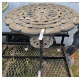 Patio Table & Chairs Cast Aluminum