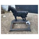 Cast Iron Horse Boot Scraper