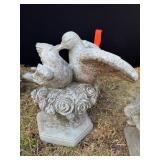 Concrete Kissing Doves