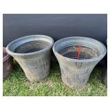Woven Texture Design Ceramic Planter