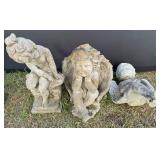 Concrete Cherub and Angel Statues