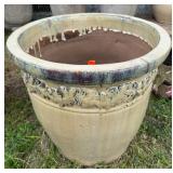 Ceramic Cream Colored Planter