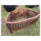 Cast Iron Fireplace Grate Basket