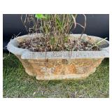 French Style Concrete Garden Planter