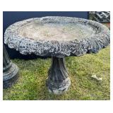 Concrete Bird Bath