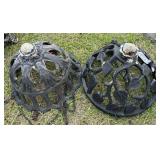 Metal Hanging Baskets (2)