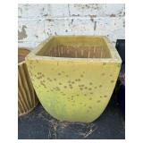 Ceramic Yellow Planter
