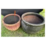 2 Ceramic Planters