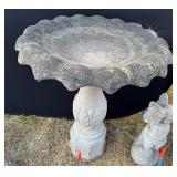 Concrete Bird Bath