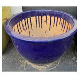 Ceramic Blue Planter