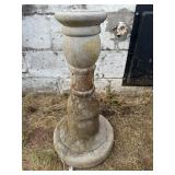 Concrete Bird Bath Base