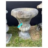 Concrete Planter w/Cut Out Design