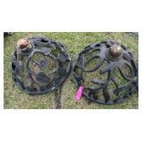 Metal Hanging Baskets (2)