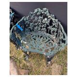 Victorian Style Cast Iron Garden Bench