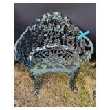 Victorian Style Cast Iron Garden Bench