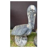 Concrete Pelican Statue