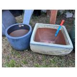(2) Ceramic Planters