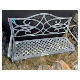 Cast Aluminum Garden Bench