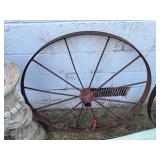 Antique Wagon Wheel