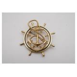 Gold Tone Ship