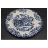 Royal Stafford Coaching Scene Dinner Plate