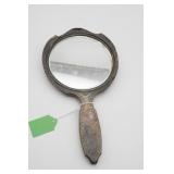 Art Nouveau Sterling Silver Hand Mirror