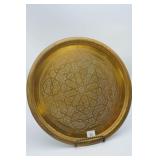 Moroccan Brass Tray