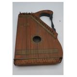 Antique Mandolin Guitar Harp