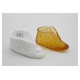 Daisy & Button Glass Baby Shoes