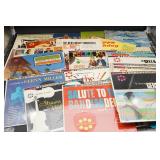 Large Collection of Vinyl Records