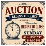 Auction Begins to Close: