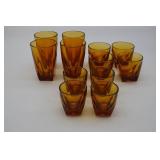 Colony Vanity Amber On the Rocks Glasses &