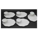 Indiana Glass Colony Harvest Snack Sets
