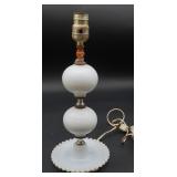 Milk Glass Table Lamp