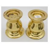Pair of Brass Candle Holders
