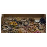 Costume Jewelry Box Lot