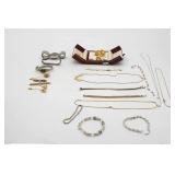 Costume Jewelry Lot w/ Watches