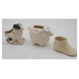 Bunny/Sheep, Baby Shoe Planter