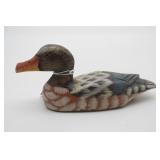 Small Mallard Hen Duck Decoy Figurine
