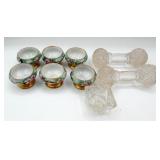 Salt Cellars & Knife Rest Lot