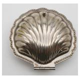 Leonard Silver Plated Hinged Clam Shell Dish