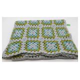 Granny Square Crochet Blanket