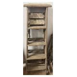 (2) Wooden Ladders