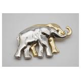 Liz Claiborne Elephant Brooch