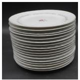 Royal Swirl Dinner & Bread Plates