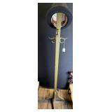 Coat Rack w/John Wanamaker Hat