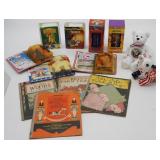 Antique Children Book Lot, Beanie Babies, Disney