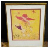 Mary Kay Sunbonnet Sue Art Print Signed
