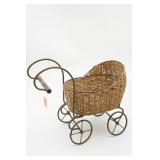 Antique Style Doll Stroller